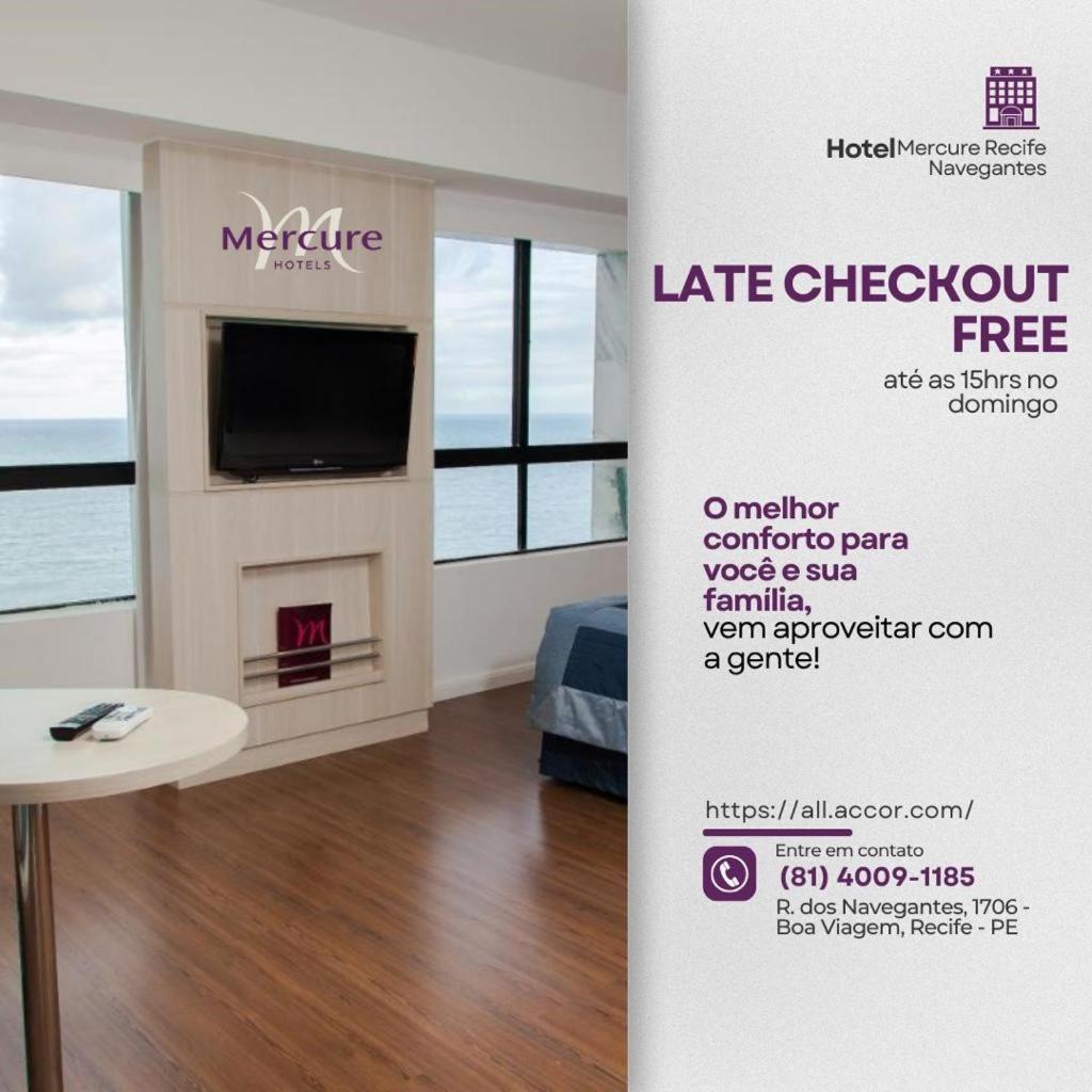 Mercure Recife Navegantes Экстерьер фото